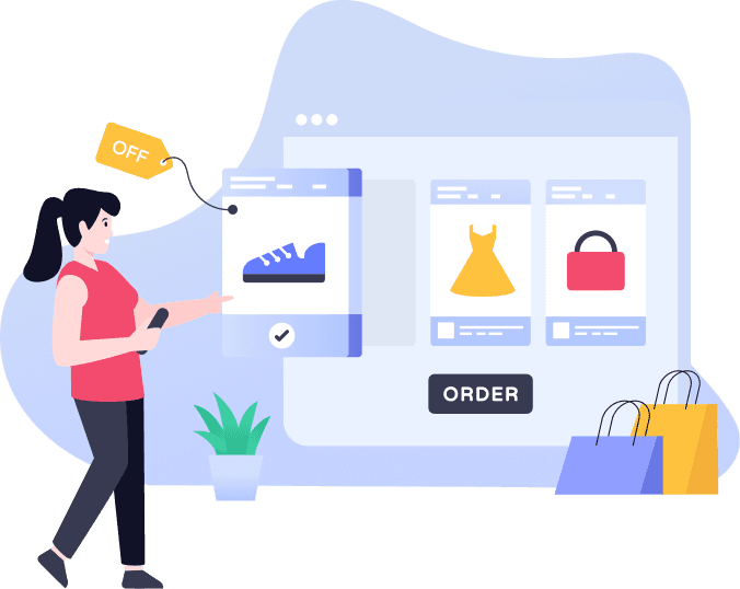 Shopify Development Illustration