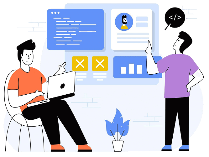 Zoho Development Illustration